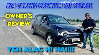 Kia Carens Ownership Review 🔥 Carens Premium optional petrol Owner Review 🔥 [upl. by Attegroeg]