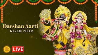 Live Darshan Aarti and Guru Pooja at ISKCON Attapur on 6th February 2024 [upl. by Edas]