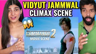 COMMANDO 2  Vidyut Jammwal  CLIMAX FIGHT SCENE REACTION [upl. by Wadlinger958]