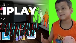 IPLAY GARTEN OF BANBAN CHAPTER 1 jayeshkumargaming gaming [upl. by Airliah]