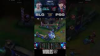 quotBLG Bin Jaxs 3v1 Outplayquot leagueoflegends shorts worlds2024 [upl. by Attenol]