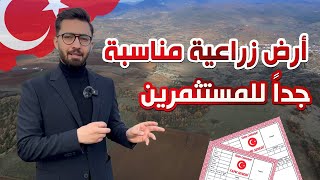 استثمر في القطاع الزراعي في تركيا  أرض مناسبة جداً للمستثمرين  شركة اعمارات العقارية [upl. by Irrek167]