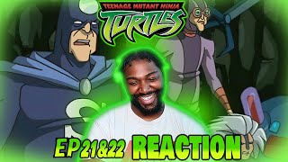 RETURN OF THE JUSTINCE FORCE  TMNT 2003 Reaction S2 Ep 21 amp 22 [upl. by Valera743]