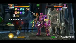 MCOC what Angela can do in AQ marvelcontestofchampions mcoc [upl. by Neerol]