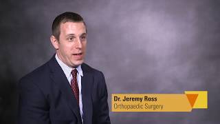 VCU Health Orthopaedic Surgeon Dr Jeremy Ross explains if hip replacement is right for you [upl. by Oina53]