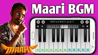 Maari Mass Bgm Piano Tutorial  Walk Band Cover  Jays Piano [upl. by Ibbob]