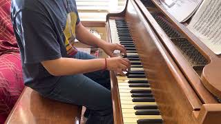 E Minor Scale Triads and Cadences on Piano [upl. by Andrei]