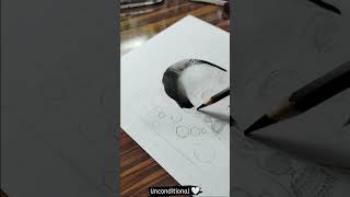 𝐔𝐧𝐜𝐨𝐧𝐝𝐢𝐭𝐢𝐨𝐧𝐚𝐥 𝐋𝐨𝐯𝐞 💞 art graphite graphiteportrait drawing sketchgraphitepencildrawingartist [upl. by Gathard]