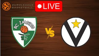 🔴 Live Zalgiris Kaunas vs Virtus Bologna  EuroLeague 20232024  Live Play by Play Scoreboard [upl. by Kennith67]