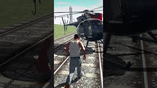 Indian bike driving 3d train accident Helicopter 😢😭short viralshorts viralvideo [upl. by Ajin]