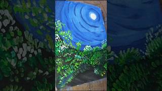 Moon 🌙✨artforum drawing art painting artwork short shortvideo [upl. by Ajaj]