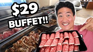 NEW 29 All You Can Eat Korean BBQ Buffet in Los Angeles [upl. by Irej]