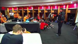 Peter Laviolette pregame speech  WC 2012 [upl. by Ettennahs396]