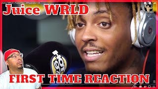 RIP TO THE KING  JUICE WRLD  FUNK FLEX  FREESTYLE134  FIRST TIME REACTION [upl. by Elora899]