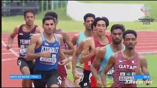 Mens 800 m finals  Asian Athletic championship [upl. by Enihpets211]