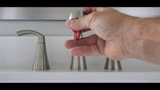 How to Remove Recessed Faucet Aerator [upl. by Asiret]