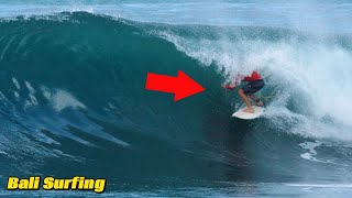 Bali Surfing Keramas Beach 8 September 2024 [upl. by Nolek]