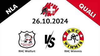 Highlights Rollhockey NLA  RHC Wolfurt vs RHC Wimmis [upl. by Leibarg]