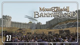 GRAN ASEDIO  Mount and Blade 2 BANNERLORD Gameplay Español Ep27 [upl. by Etom897]