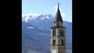 Campane di Monte Nevoso Originale con Testo  luciano tajoli con il coro idica di clusone [upl. by Noizneb]