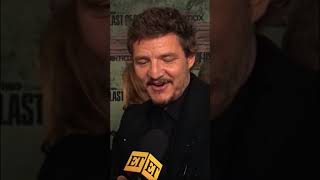 Pedro Pascal interview  the last of us  red carpet  Bella Ramsey  Pascal Pedro shorts [upl. by Dolhenty520]