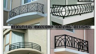 Best Balcony railing designs for modern homes [upl. by Ayanej]