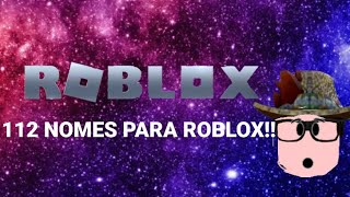 Nomes para o Roblox Parte 2 [upl. by Name]