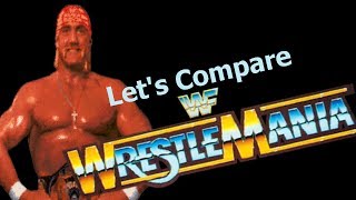 Lets Compare  WWF Wrestlemania [upl. by Montfort]