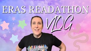 Eras Readathon Vlog  Reading and Holidays [upl. by Myrtia559]