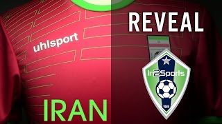 Uhlsport Iran World Cup Jerseys  Reveal [upl. by Annaert]