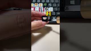 Drawing Cadillac car logo on the keyboard shorts diy art tiktok trending [upl. by Bonny551]