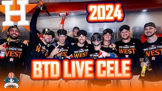 AL WEST CHAMPS AGAIN  BTD LIVE CELE [upl. by Onurb]