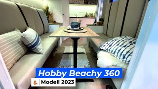 Hobby beachy 360  2023 🦊 Strandgefühl auf Rädern [upl. by Bouley]