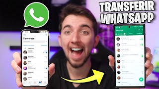 COMO TRANSFERIR suas CONVERSAS no WHATSPP do ANDROID para o IPHONE sem programa [upl. by Marris]