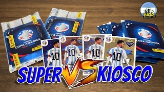 Figuritas Copa America 2024  Supermercado vs Kiosco [upl. by Anagrom]