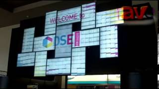 DSE 2013 Philips Commercial Signage Boasts Video Wall [upl. by Rianna]