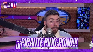 ¡PICANTE PINGPONG CON LA COBRA EN ESPNGeneraciónF [upl. by Aerdnaid]