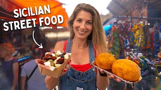 The ULTIMATE Sicilian STREET FOOD TOUR in Palermo Italy  Sicily with a local [upl. by Ferde213]