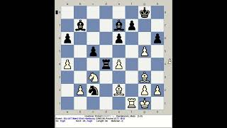 Huebner Robert vs Damjanovic Mato  EU Chess 3rd 1965 Hamburg Germany [upl. by Nahtahoj]