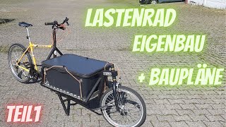 Wie man ein Lastenrad selber baut [upl. by Ecinert]