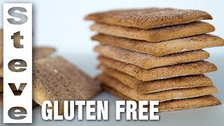 GLUTEN FREE GRAHAM CRACKERS  How to Make [upl. by Dix]