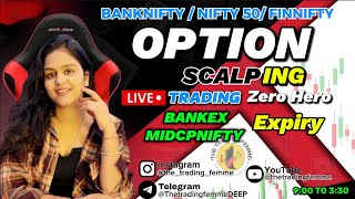 LIVE TRADING NIFTY50 BANKNIFTY 14 OCT  thetradingfemme nifty50 banknifty livetrading [upl. by Kohl]