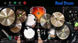 Real Drum FAUZANA  CIINAAN BANA karaoke akustik [upl. by Kealey345]