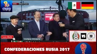 México vs Alemania 14 2017 México no pudo ganarle a Alemania  Semifinal Confederaciones [upl. by Babbie]