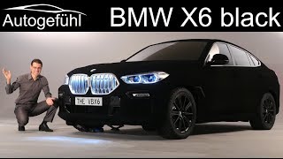 allnew BMW X6 Exterior Preview G06 2020 with Vantablack special paint Autogefühl [upl. by Tahmosh]