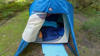 Camping Ōrongorongo Valley  macpac Nautilus  Remutaka Forest Park [upl. by Ilam291]