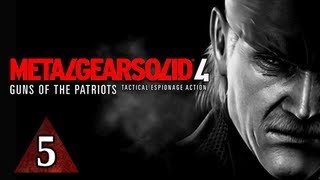 Metal Gear Solid 4 Walkthrough  Part 5 Rat Patrol Lets Play MGS4 Gameplay Commentary [upl. by Lledualc843]