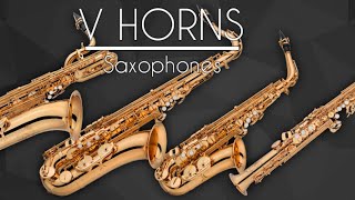 V Horns Saxophones  Wind Controller [upl. by Elliot]