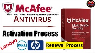 McAfee Antivirus Activation Process  McAfee Antivirus Renewal Process  antivirus renew kaise karen [upl. by Scribner]