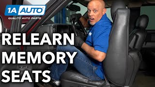 Memory Seats Have a Mind of Their Own How to Reset and Program Memory Seats [upl. by Giamo902]